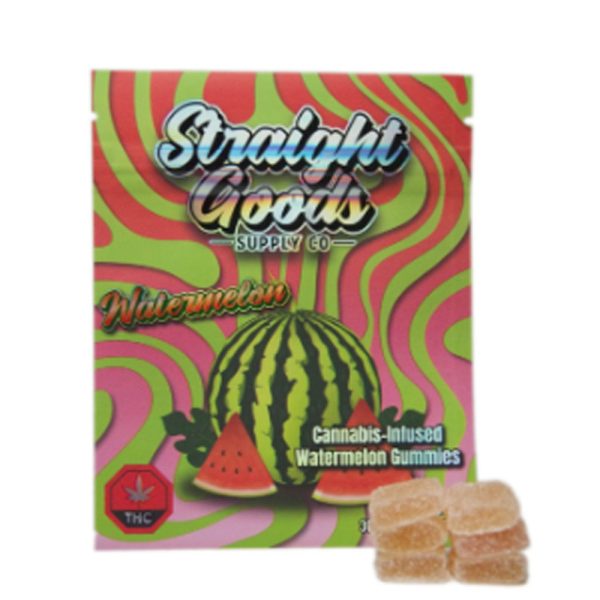 Straight Goods Edibles – Watermelon (300mg THC)