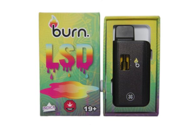 Burn 3 Gram – Disposable - LSD (Hybrid)