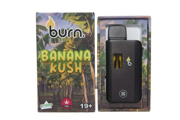 Burn 3 Gram – Disposable - Banana Kush (Hybrid)