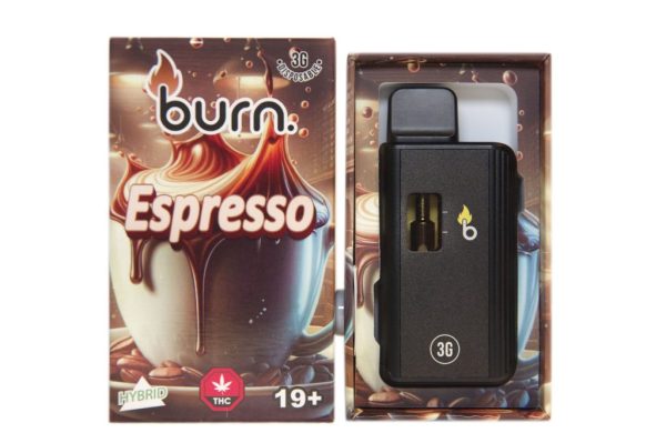 Burn 3 Gram – Disposable – Espresso (Hybrid)