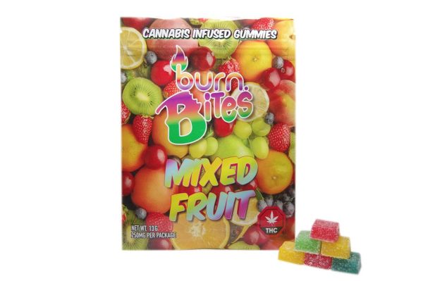 Burn Bites - Mixed Fruits Variety (250MG)