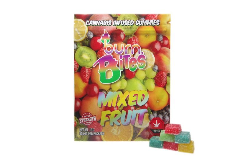 Burn Bites - Mixed Fruits (500MG)