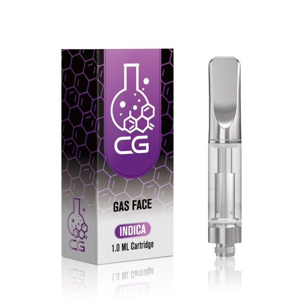 CG Extracts – Premium Cartridge – Gas Face