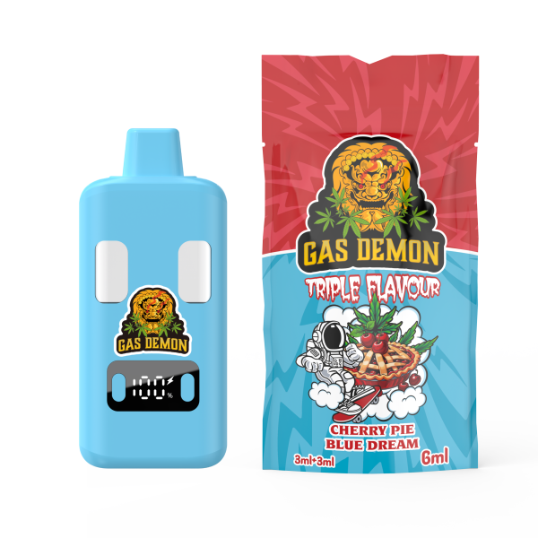 Gas Demon - Cherry Pie x Blue Dream Vape 6000mg