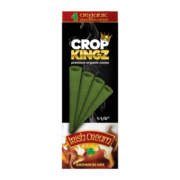 Crop Kingz Hemp Wraps - Irish Cream (4 Wraps)