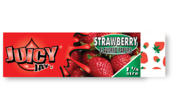 Juicy Jays Strawberry Flavored Rolling Papers