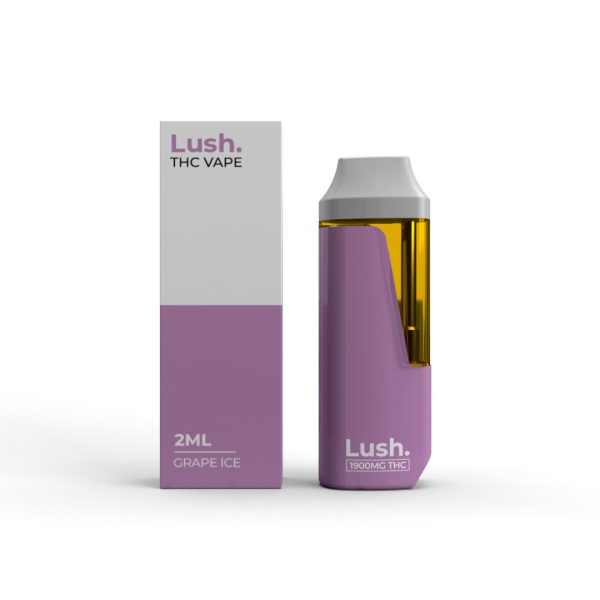 Lush – Disposable Pen - Grape Ice (2ML) - Hybrid