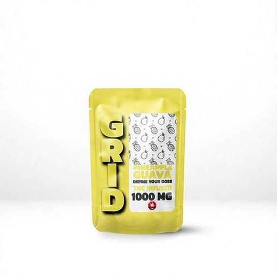 GRID – PINEAPPLE GUAVA 1000MG THC GUMMIES
