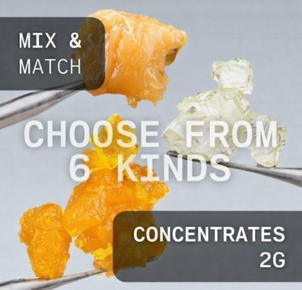 Concentrate  Mix and Match – 2 Grams