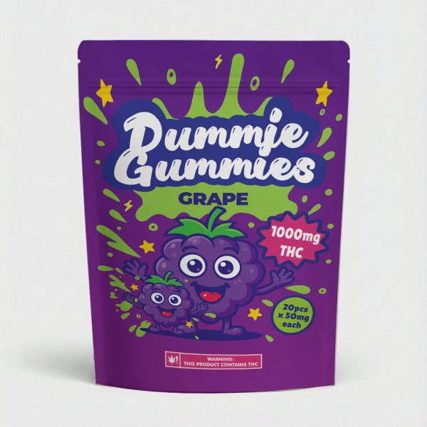 Dummies Gummies - Grape (1000MG THC)