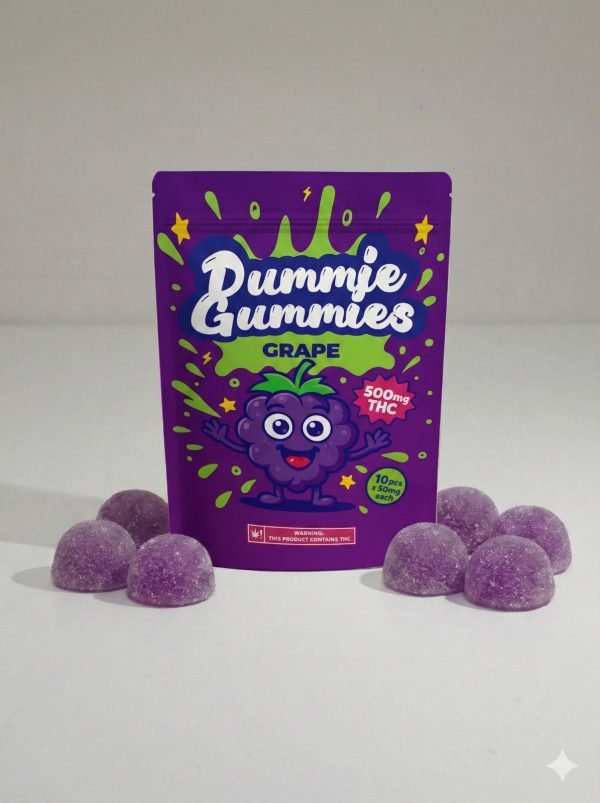 Dummies Gummies - Grape (500MG THC)