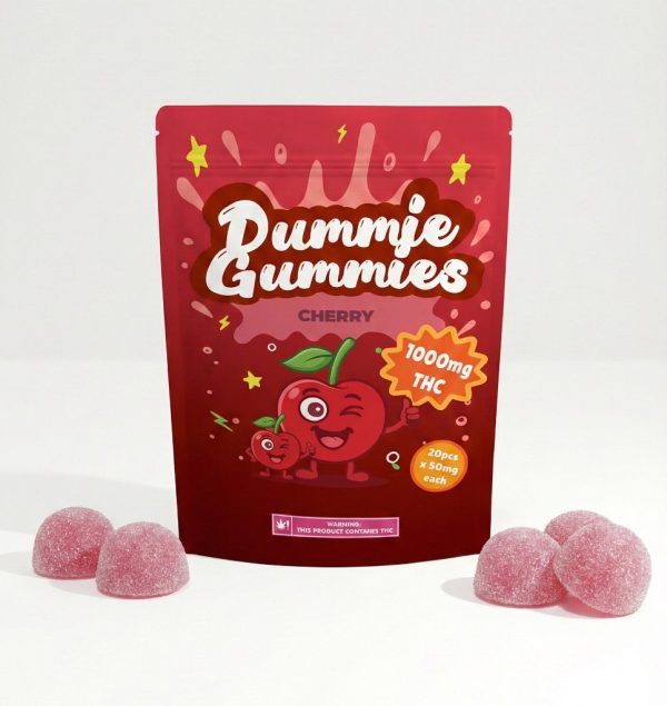 Dummies Gummies - Cherry (1000MG THC)
