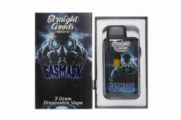 Straight Goods 3 GRAM - Disposable - Gas Mask (Indica Dominant Hybrid)