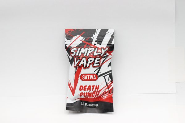 Simply Vape THC Disposable Pen 3ML – Death Punch (Sativa)