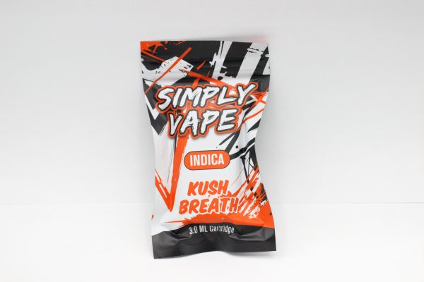 Simply Vape THC Disposable Pen 3ML – Kush Breath (Indica)