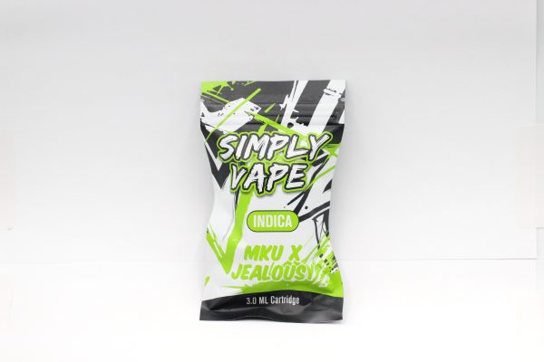 Simply Vape THC Disposable Pen 3ML – MKU X Jealousy (Indica)