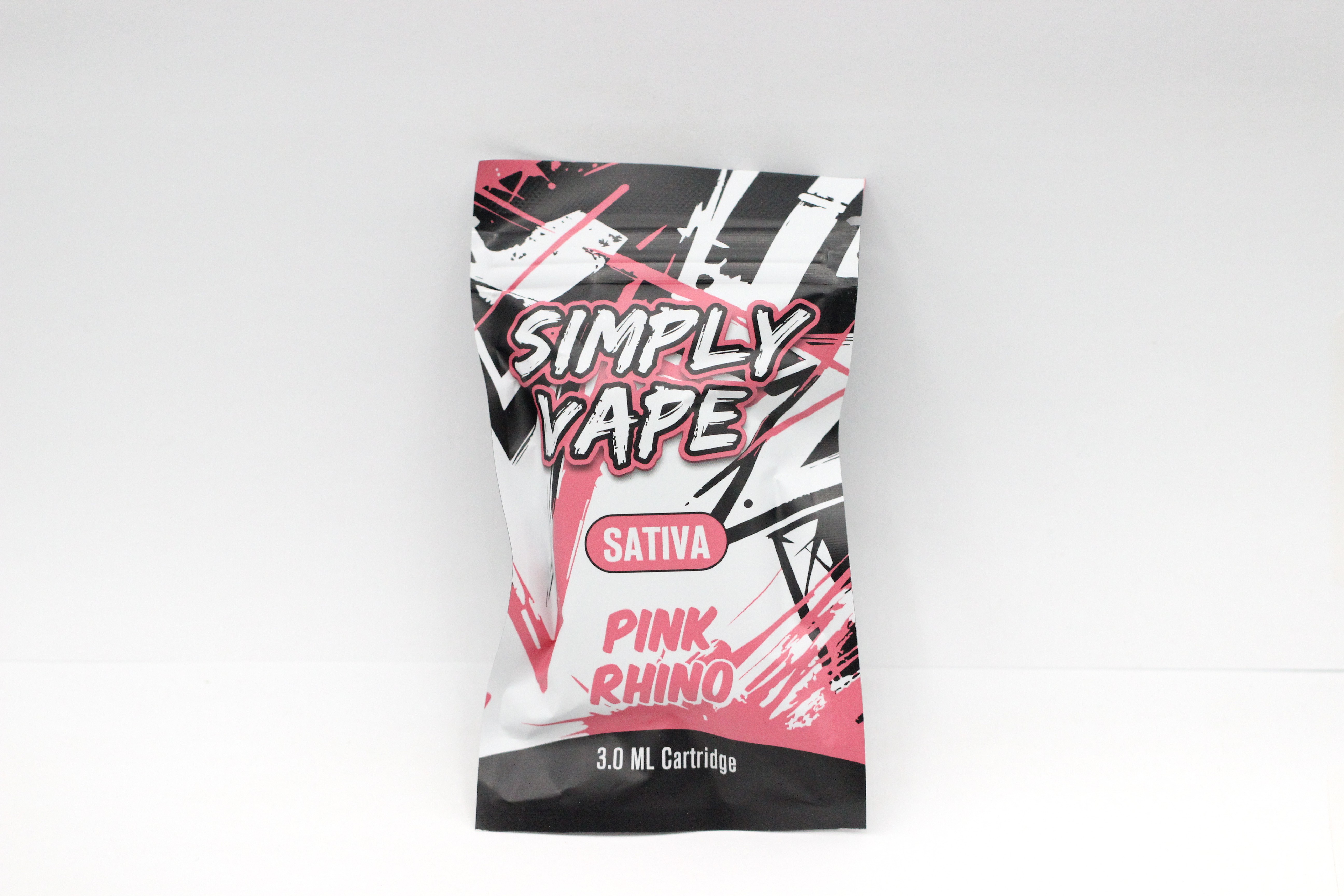 Simply Vape THC Disposable Pen 3ML – Pink Rhino (Sativa)