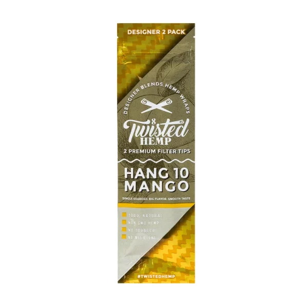 Twisted Hemp Wraps - Mango