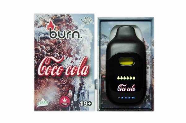 Burn LCD Disposable – Coca Cola (3 Gram) (Hybrid)